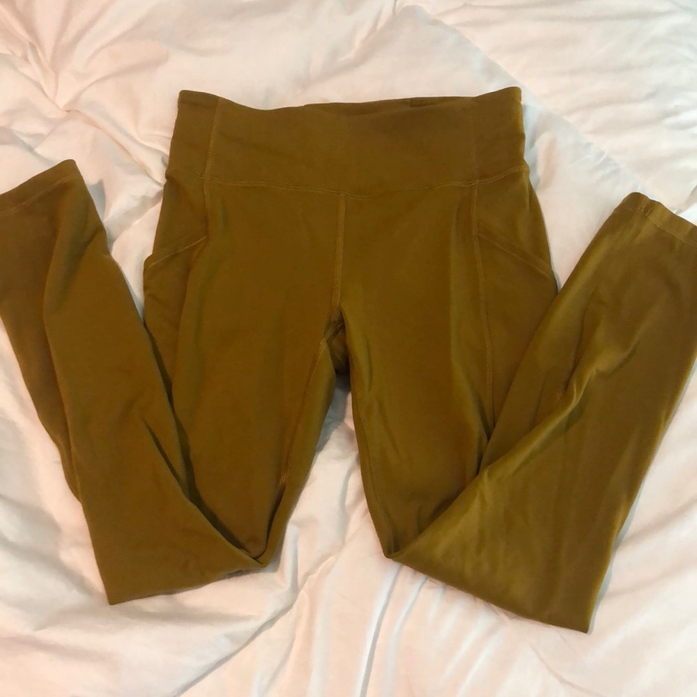 gold spice invigorate lulu leggings